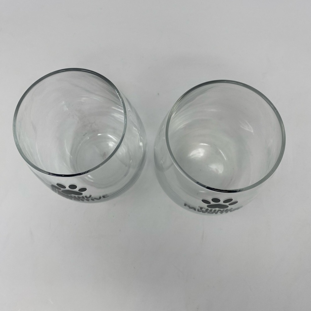 Think Pawsitive Stemless Wine Glasses - Picture 5 of 6